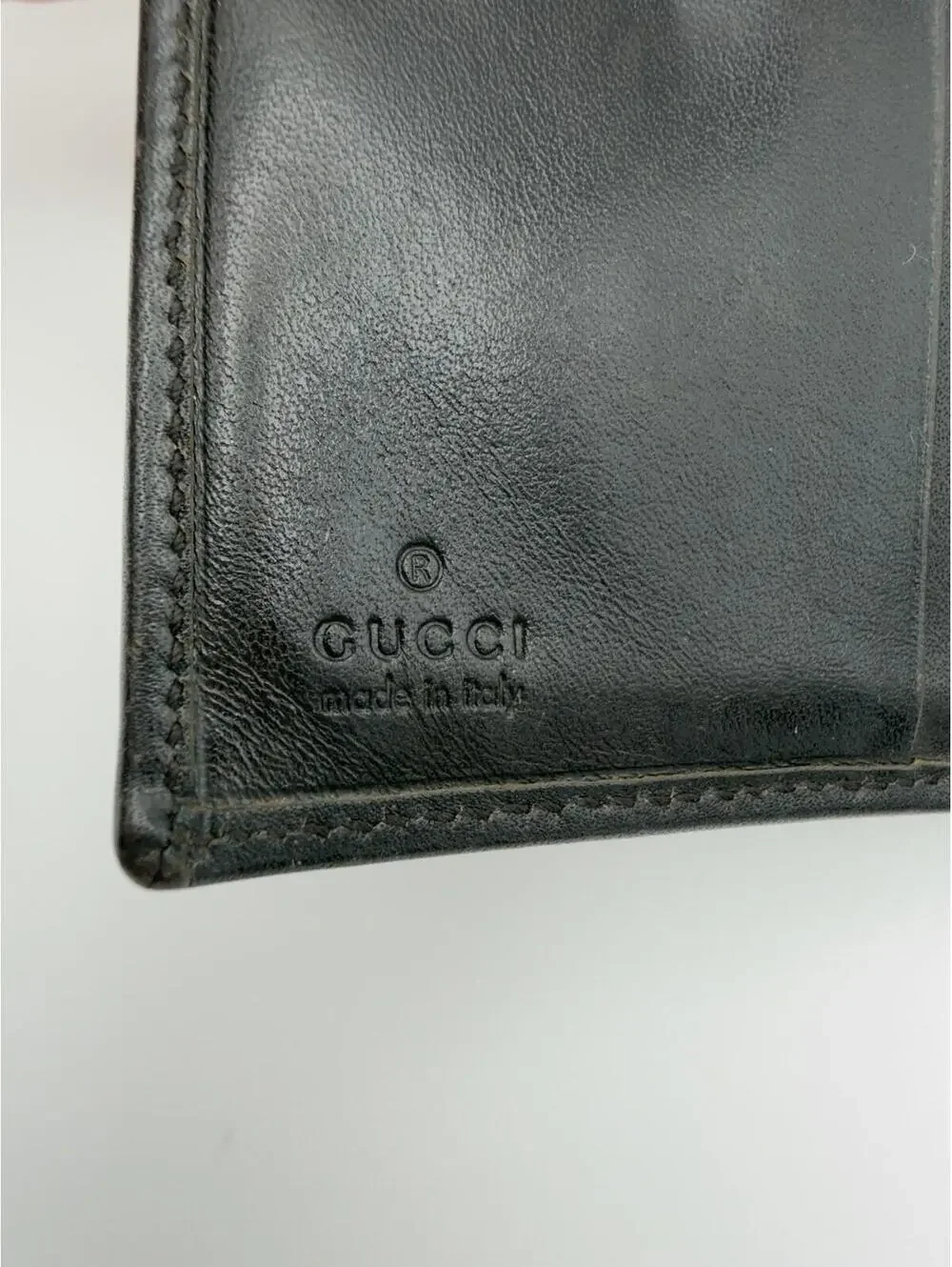 Authentic Gucci Brown Horsebit GG Supreme Bifold Wallet Canvas Leather + COA
